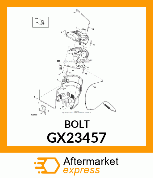 BOLT GX23457