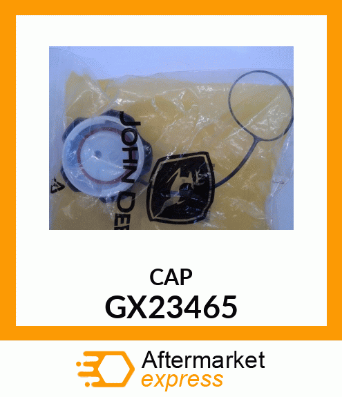 FILLER CAP, CAP; FUEL GX23465