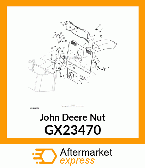 NUT GX23470