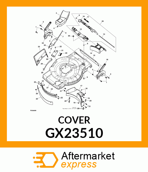 COVER, MULCHING GX23510