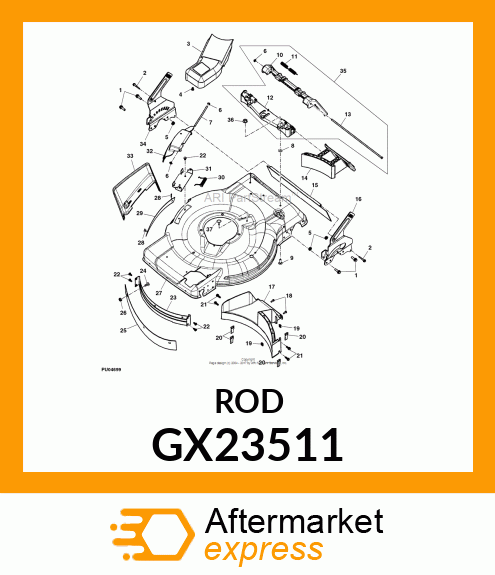 ROD,PIVOT GX23511