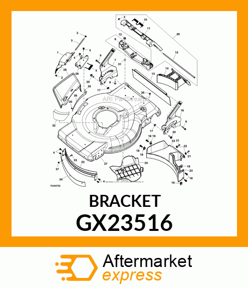 BRACKET GX23516