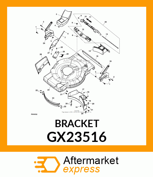 BRACKET GX23516