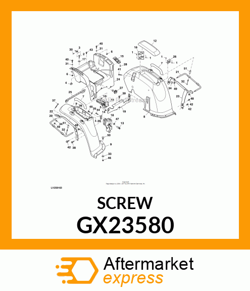 SCREW GX23580