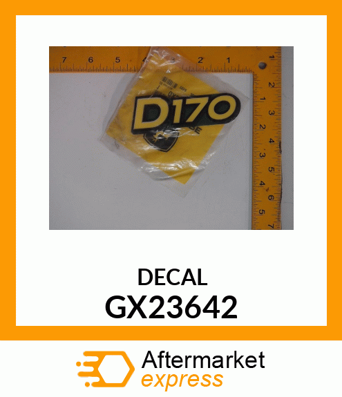 LABEL,HOOD MODEL2654 TW HYD D170 GX23642