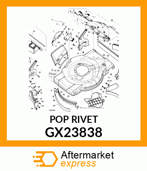 POP RIVET GX23838