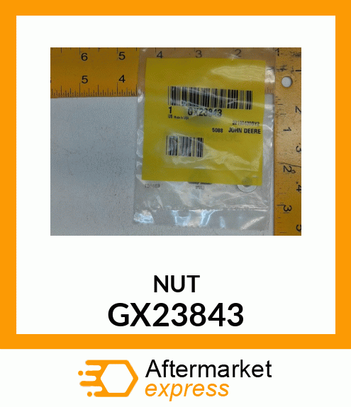 NUT, FLANGE LOCK, 1/4 GX23843