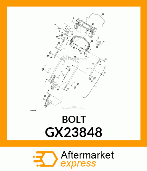 BOLT GX23848