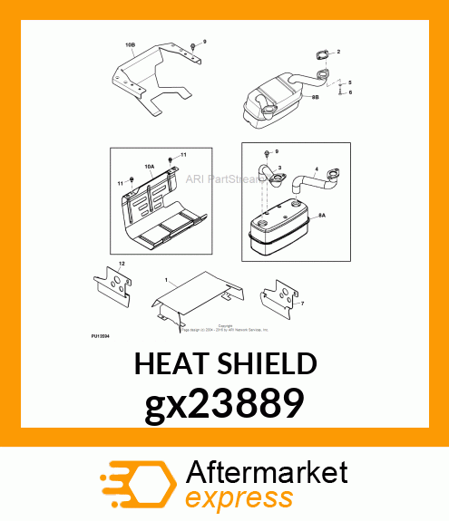 HEAT SHIELD gx23889