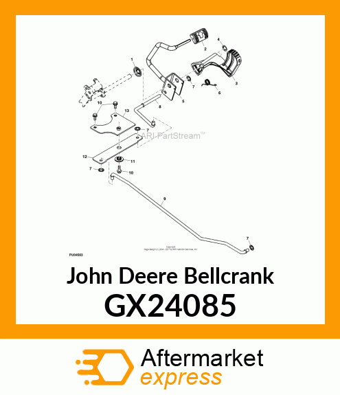 BELLCRANK, X155R GX24085