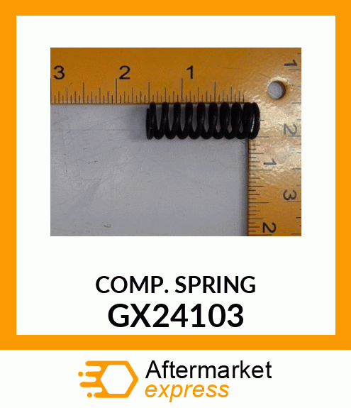 SPRING, COMPRESSION GX24103