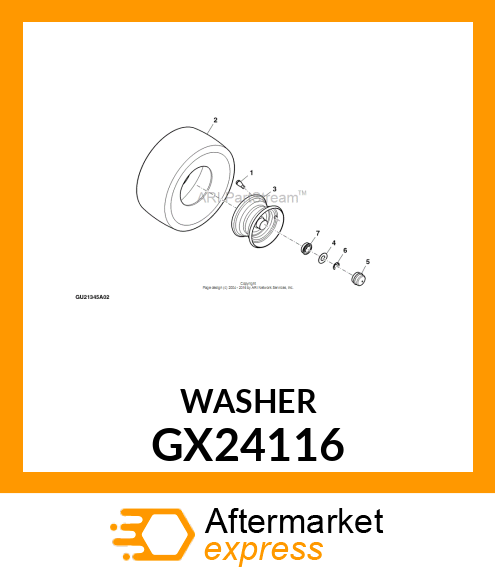 WASHER GX24116