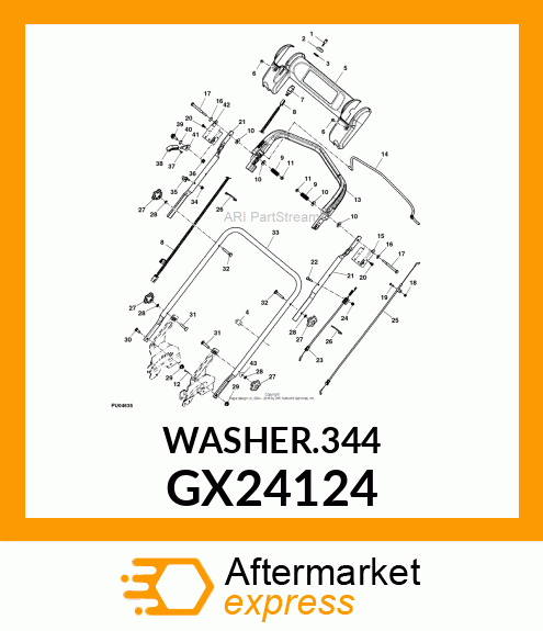 WASHER.344 GX24124