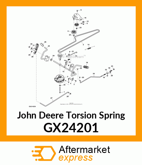 TORSION SPRING GX24201