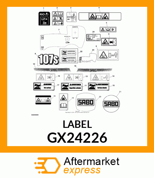 LABEL GX24226