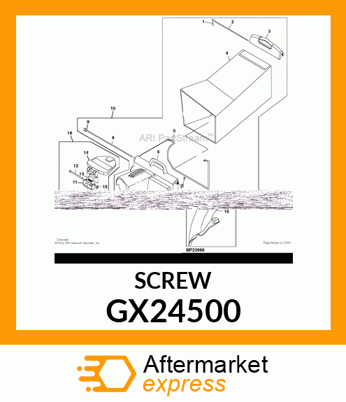 SCREW GX24500