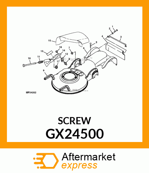 SCREW GX24500