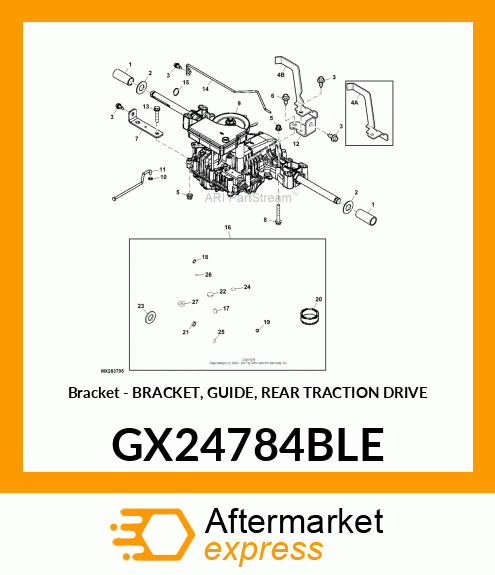 Bracket GX24784BLE