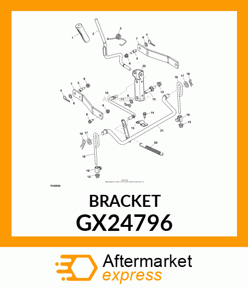 BRACKET, LIFT GX24796