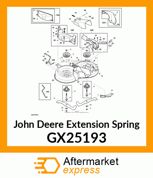 EXTENSION SPRING GX25193