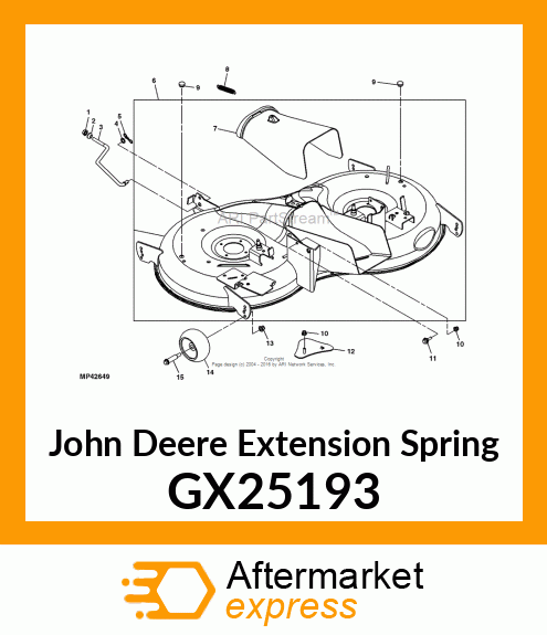 EXTENSION SPRING GX25193