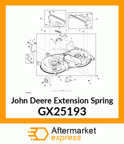 EXTENSION SPRING GX25193