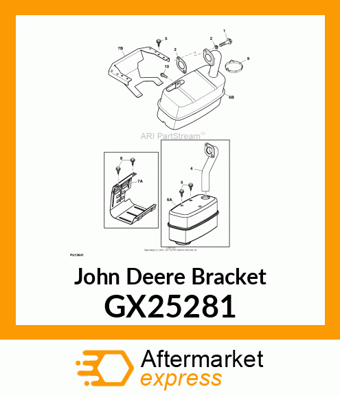 BRACKET, HOOD PIVOT SUPPORT GX25281