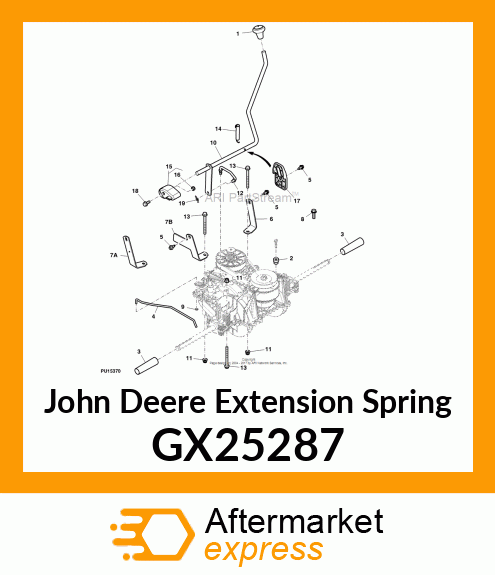 EXTENSION SPRING GX25287