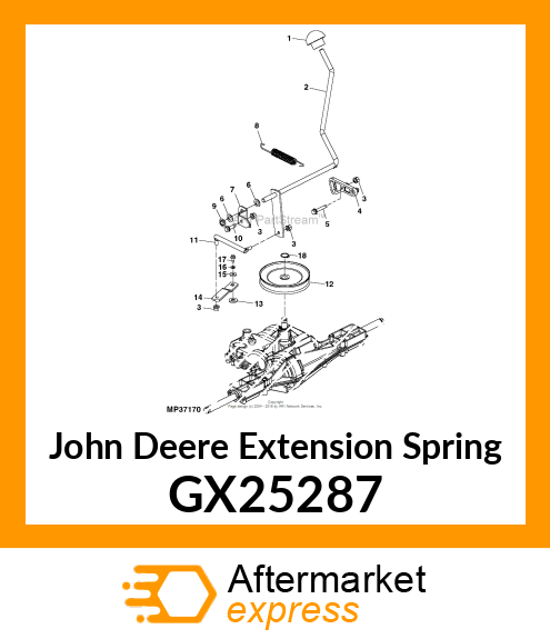 EXTENSION SPRING GX25287