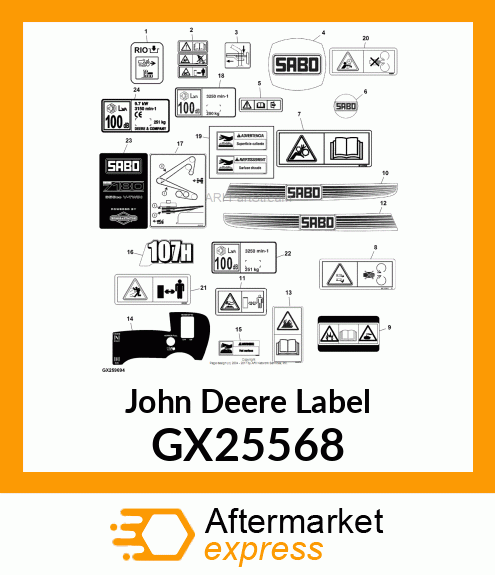 LABEL GX25568