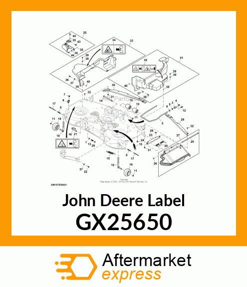 LABEL GX25650