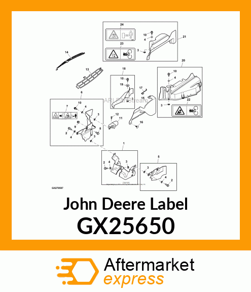 LABEL GX25650