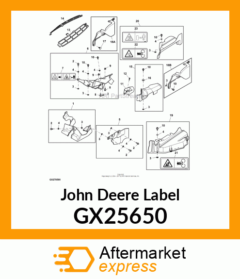 LABEL GX25650