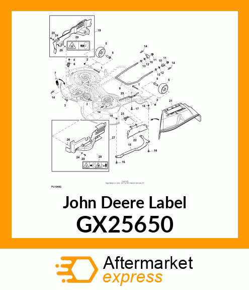 LABEL GX25650