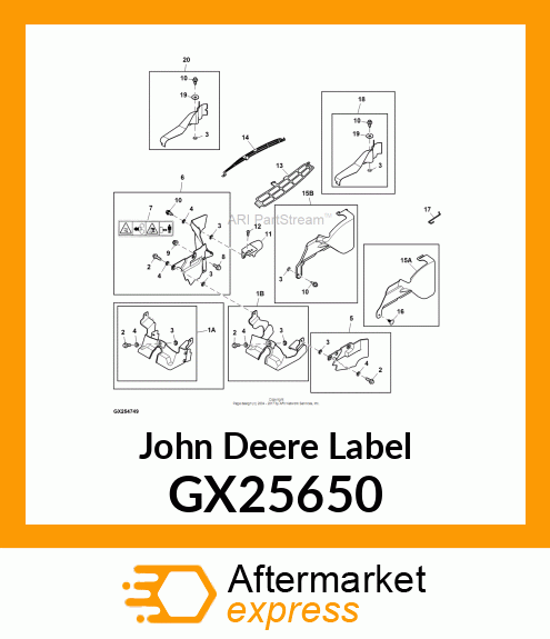 LABEL GX25650