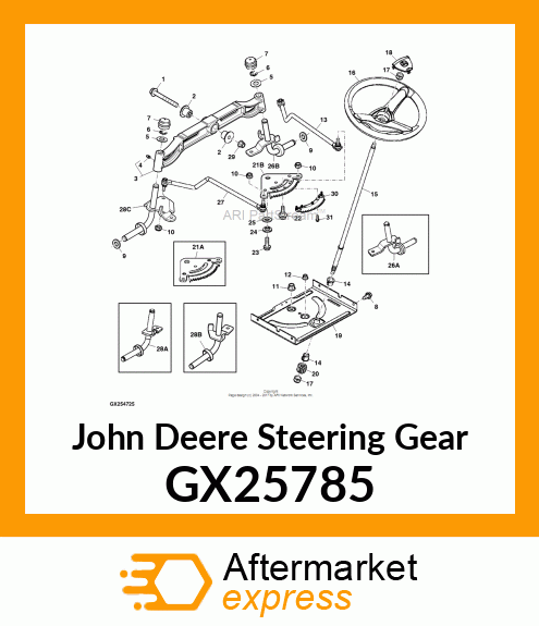 GEAR, SECTOR GX25785