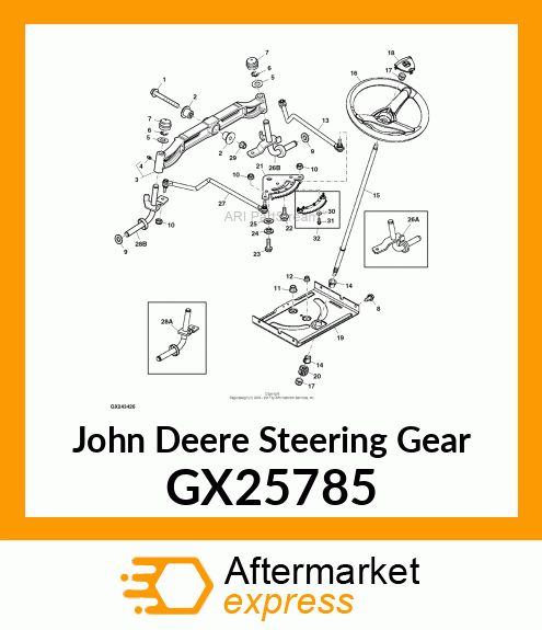 GEAR, SECTOR GX25785