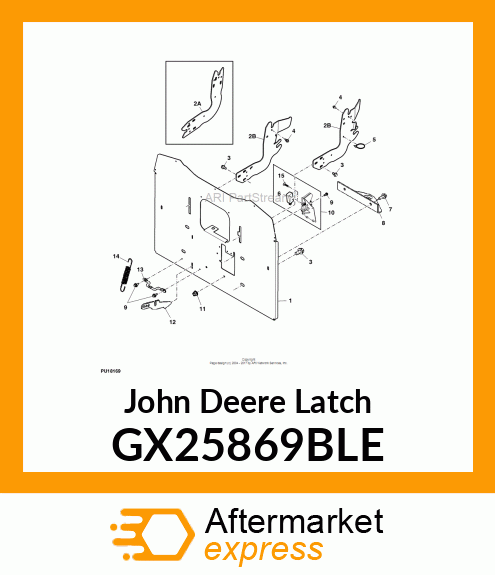 LATCH, LATCH, RDRC HOPPER BLE GX25869BLE