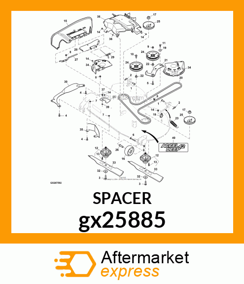 SPACER gx25885