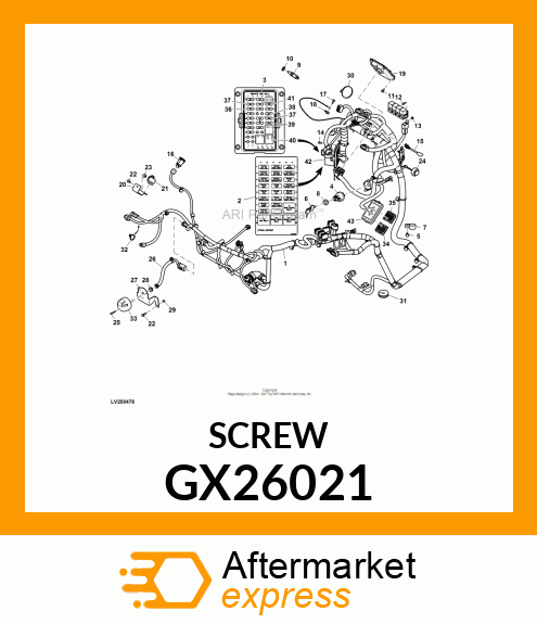 SOCKET HEAD SCREW GX26021
