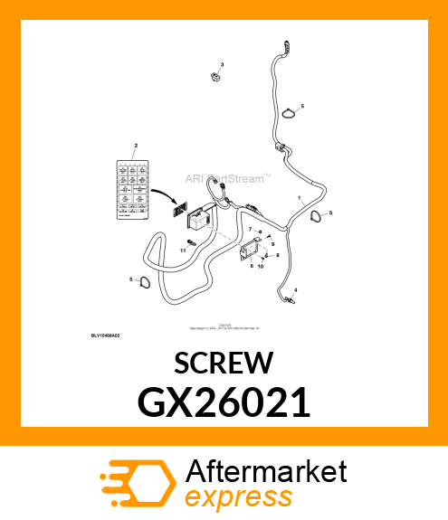 SOCKET HEAD SCREW GX26021