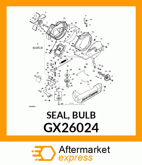 SEAL, BULB GX26024