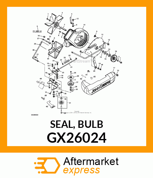 SEAL, BULB GX26024