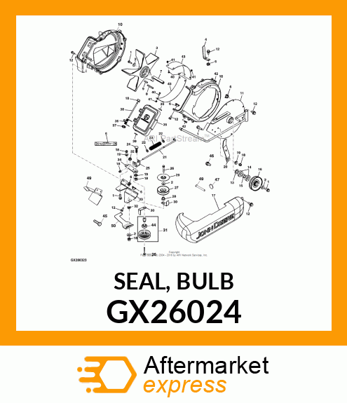 SEAL, BULB GX26024