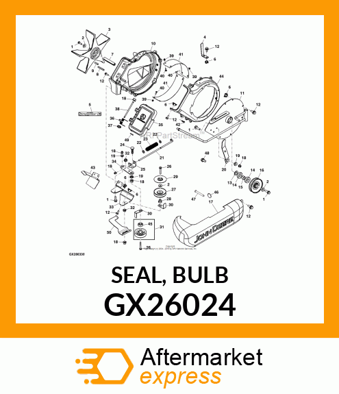 SEAL, BULB GX26024