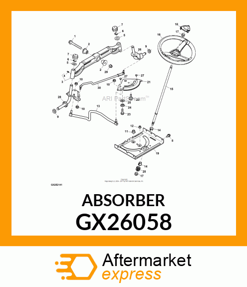 PAD, SECTOR GX26058