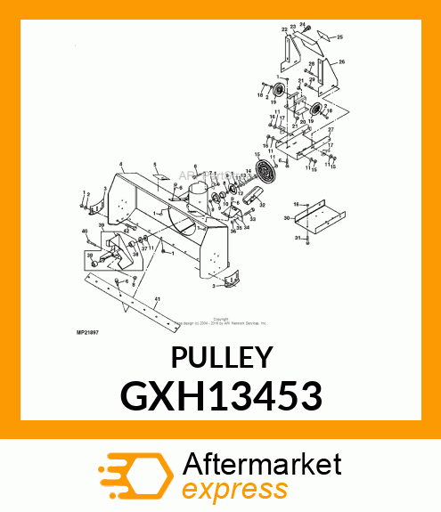 Pulley - ASSY-IDLER PULLY COMP GXH13453