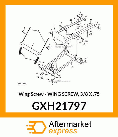 Wing Screw GXH21797