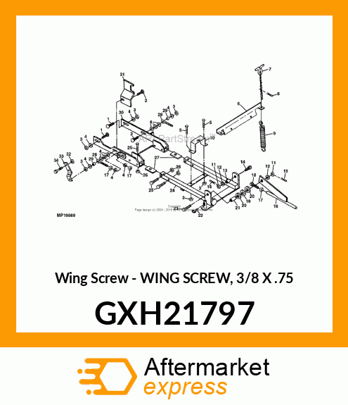 Wing Screw GXH21797