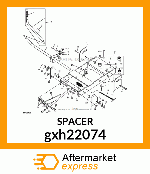 SPACER gxh22074